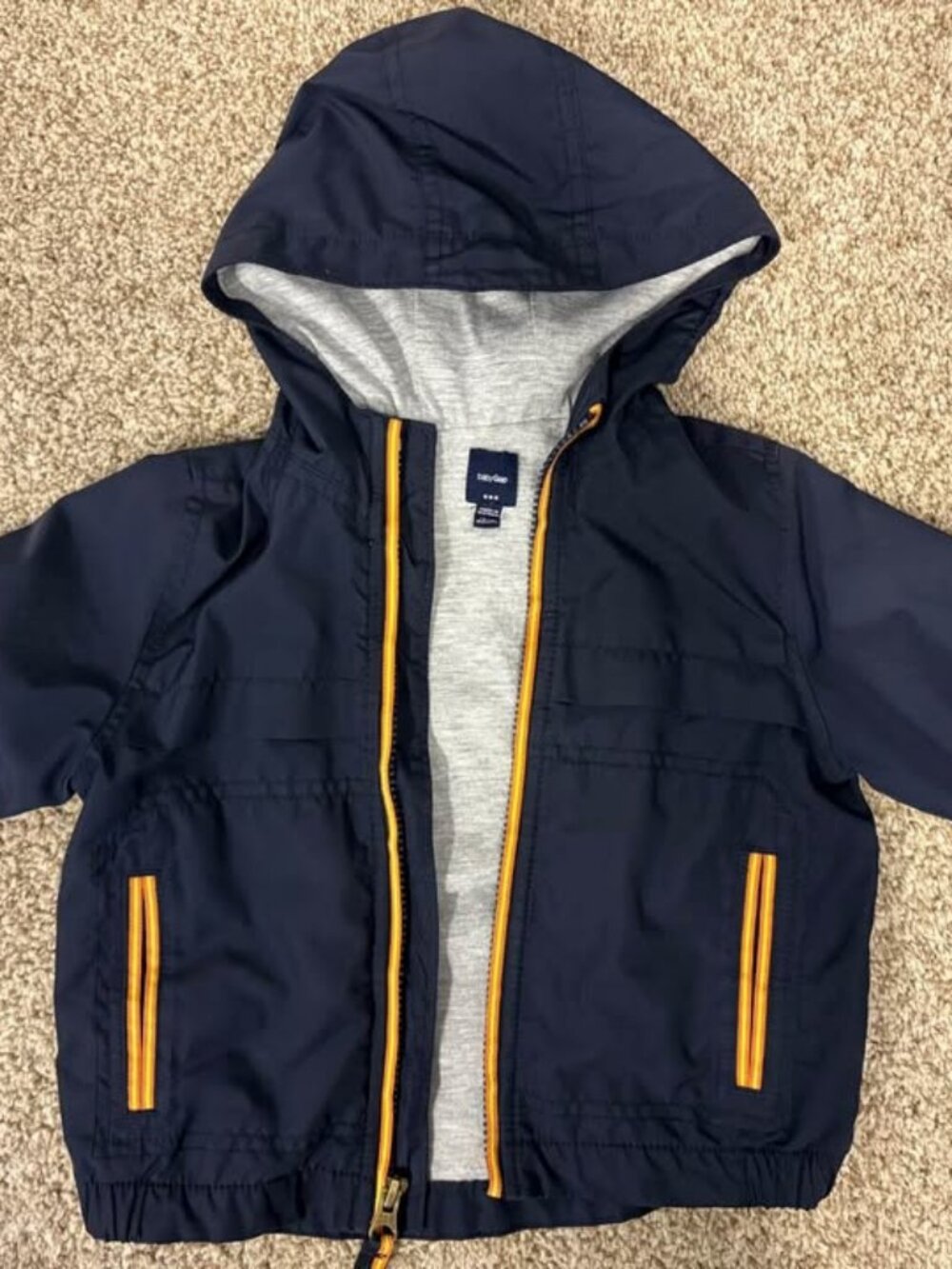 EUC BabyGap Navy 12-18 Months Windbreaker Jacket